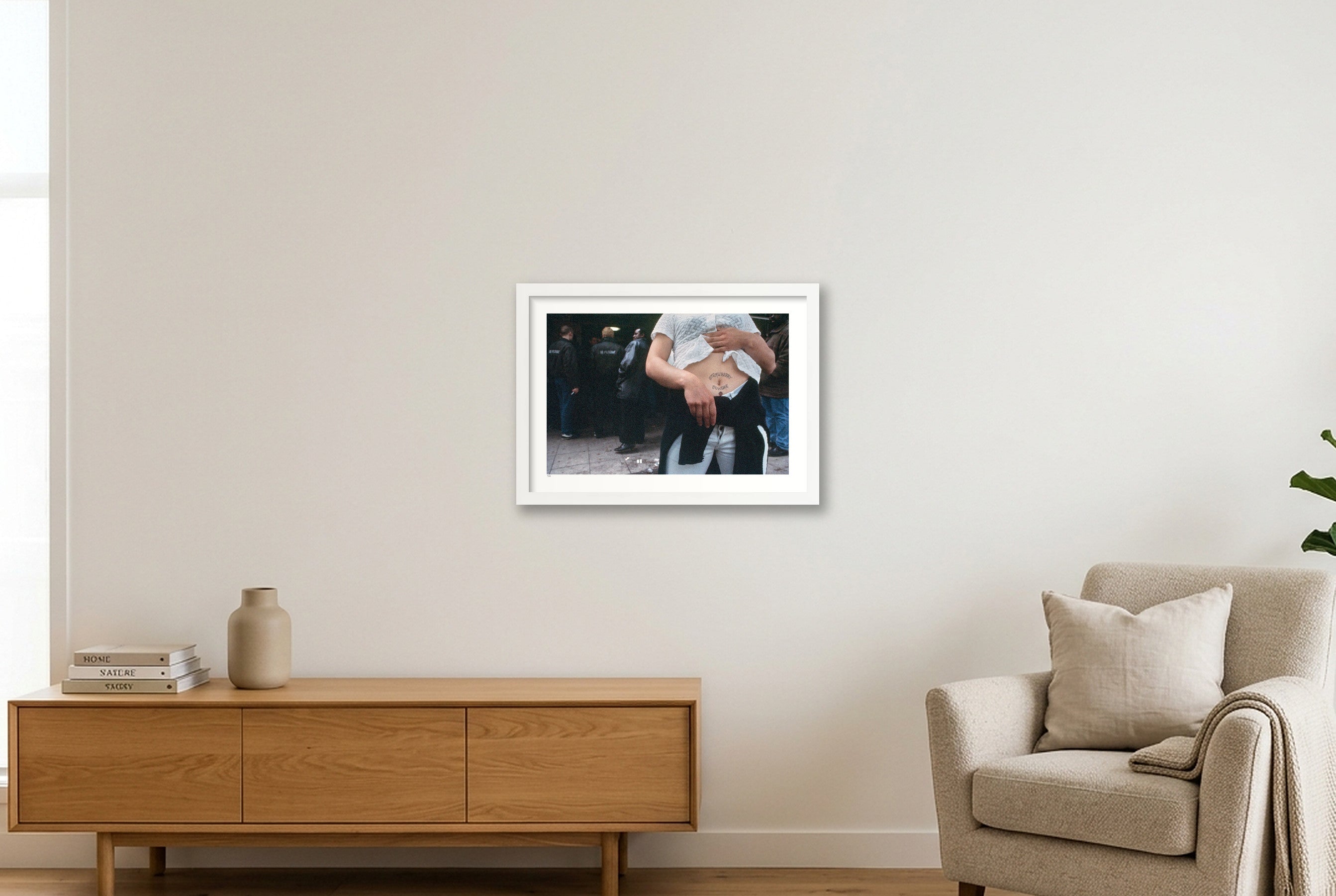Vauxhall 7.05AM — A3 (42×30cm, 17×12") White Frame