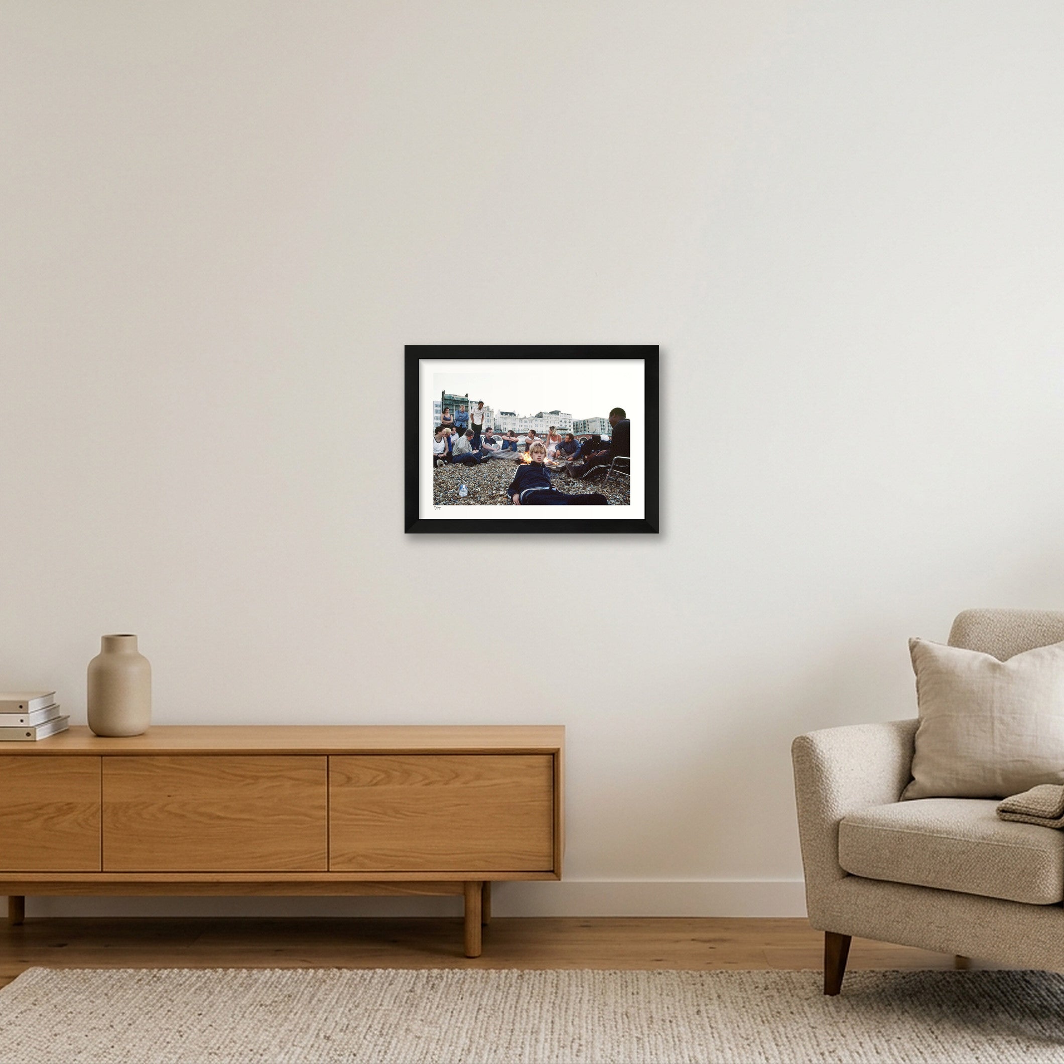 Brighton 5.30AM limited edition — A4 (30×21cm, 12×8") Black Frame
