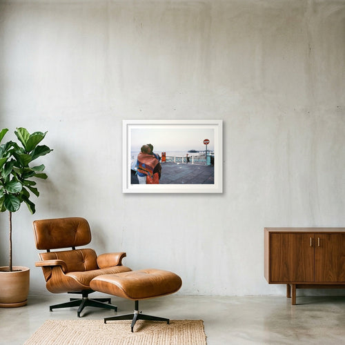Brighton 5.25AM limited edition — A3 (42×30cm, 17×12") White Frame