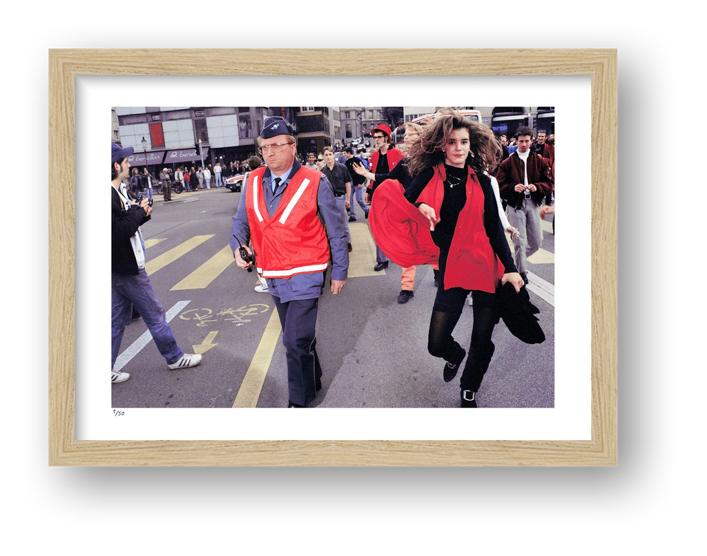 Street Parade 1992 #1 — framed