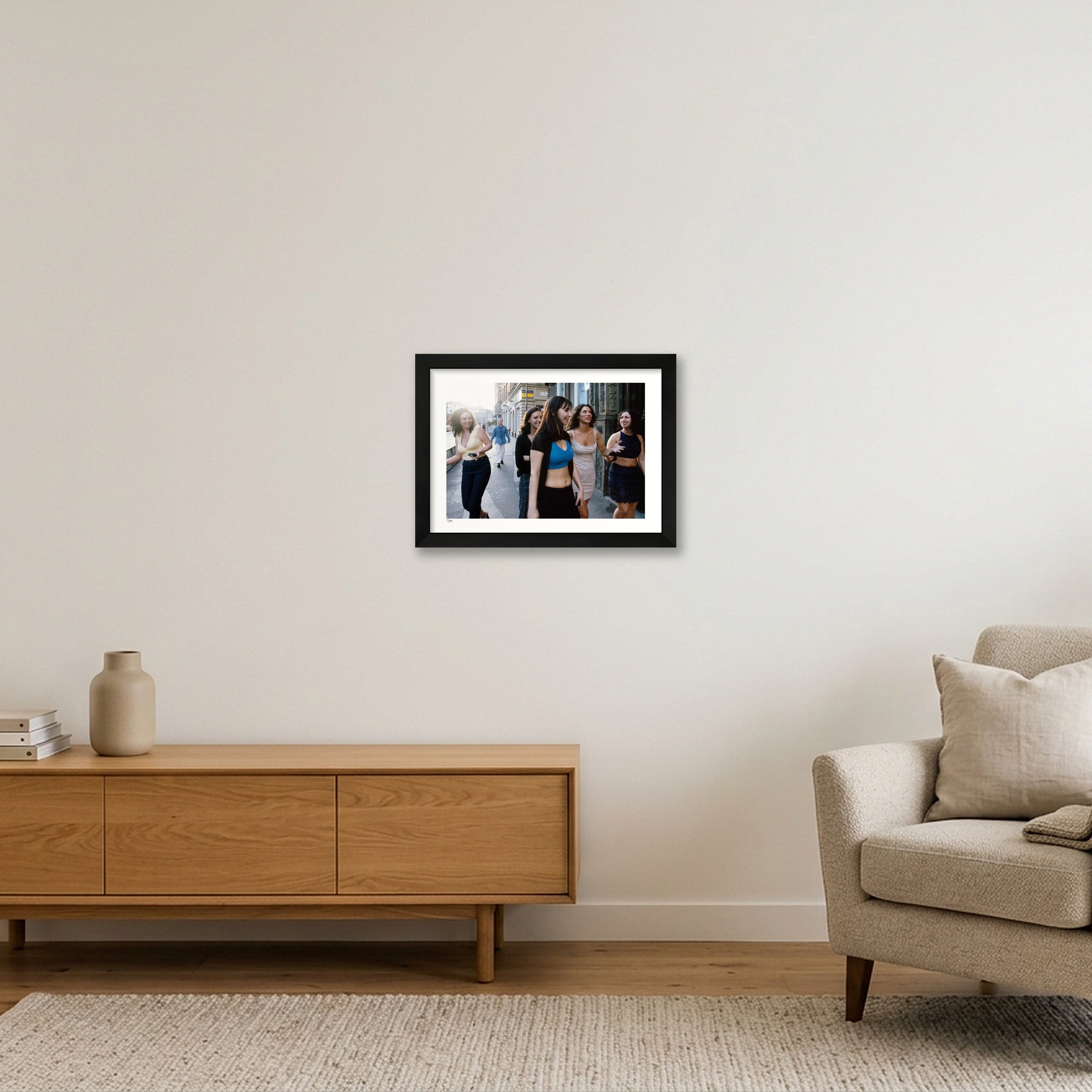Leeds 6.10AM limited edition — A4 (30×21cm, 12×8") Black Frame