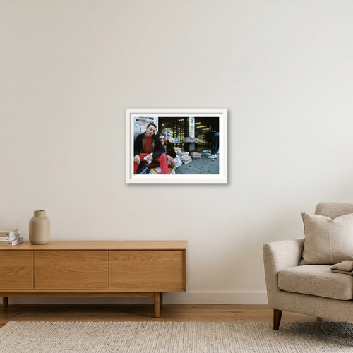 Brixton 6.30AM — A3 (42×30cm, 17×12") White Frame