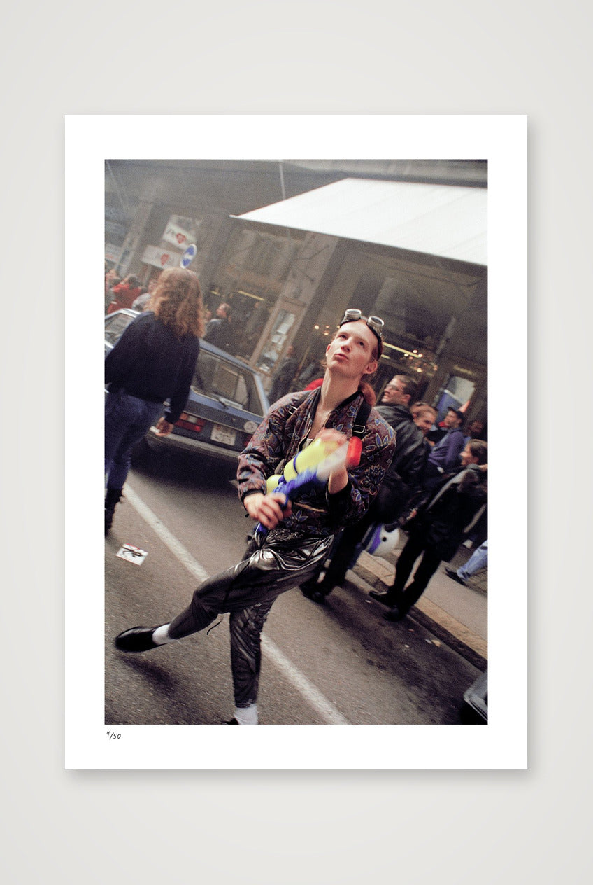Streetparade 1992 #2 — A4 (21×30cm, 8×12") Print only