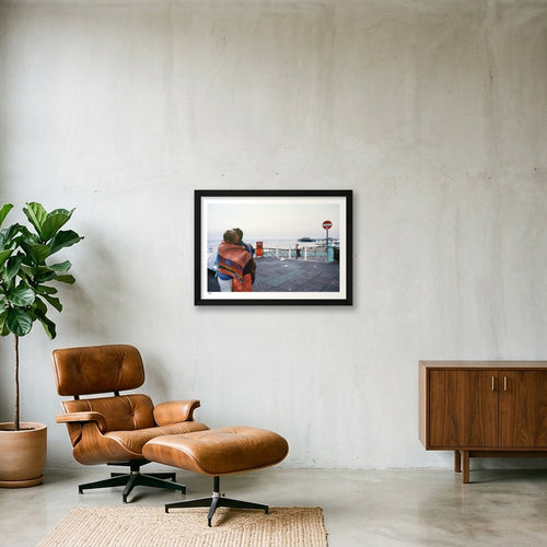 Brighton 5.25AM limited edition — A3 (42×30cm, 17×12") Black Frame