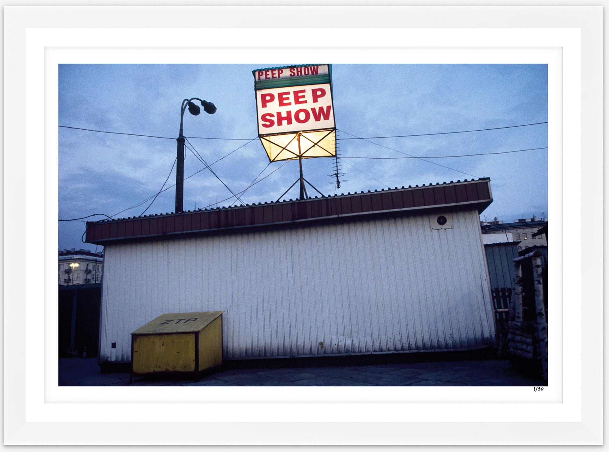 Peep Show limited edition print