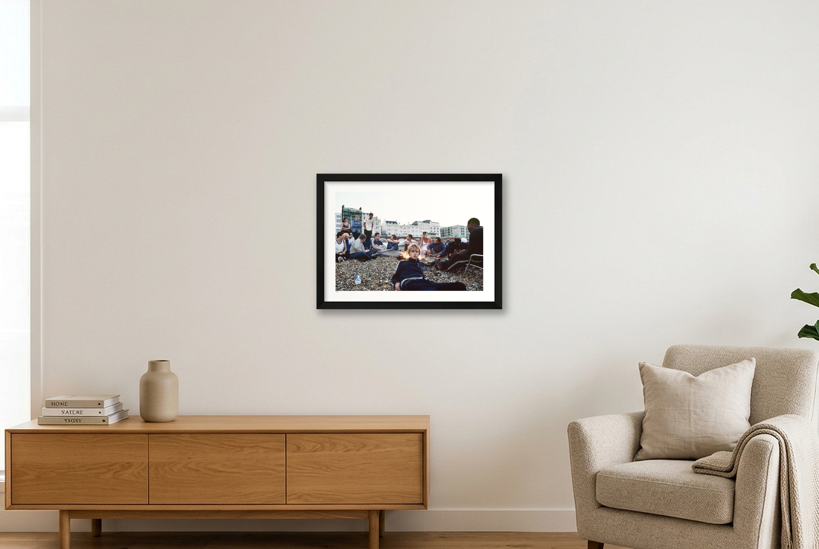 Brighton 5.30AM — A3 (42×30cm, 17×12") Black Frame