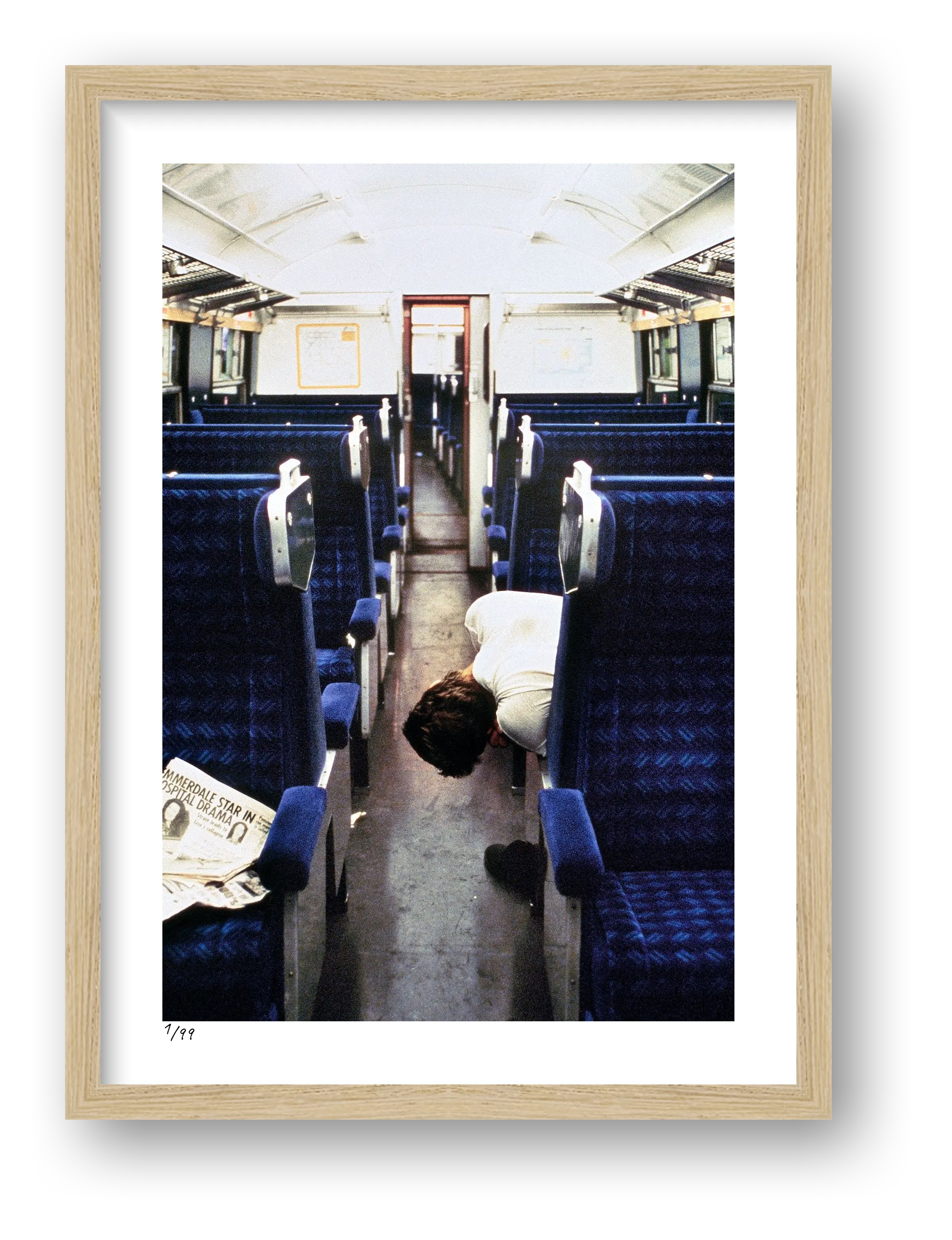 Brighton to London 7.30AM — framed
