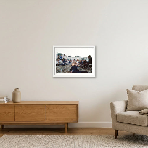 Brighton 5.30AM — A3 (42×30cm, 17×12") White Frame