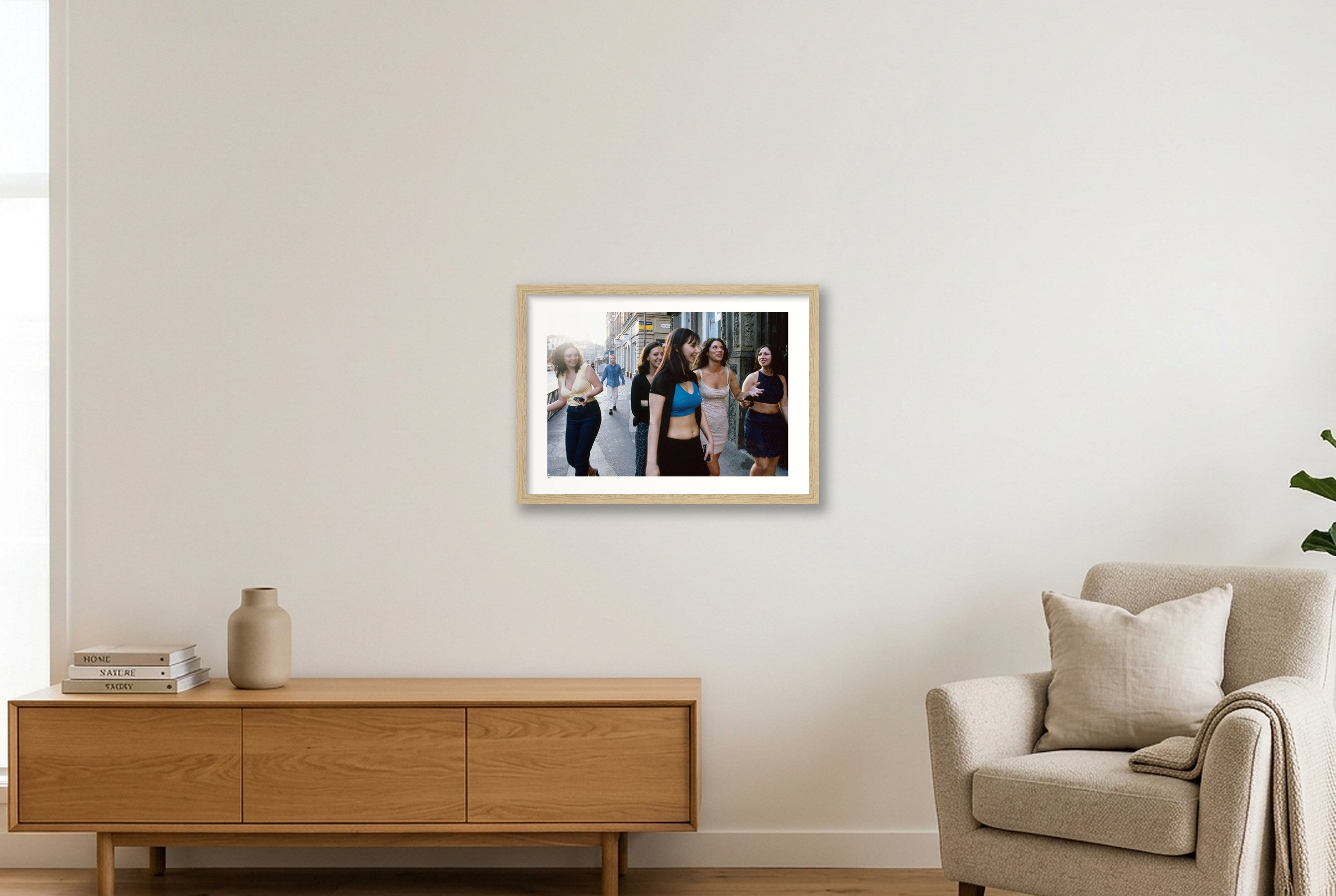 Leeds 6.10AM — A3 (42×30cm, 17×12") Oak Frame