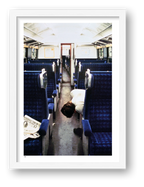 Brighton to London 7.30AM — framed