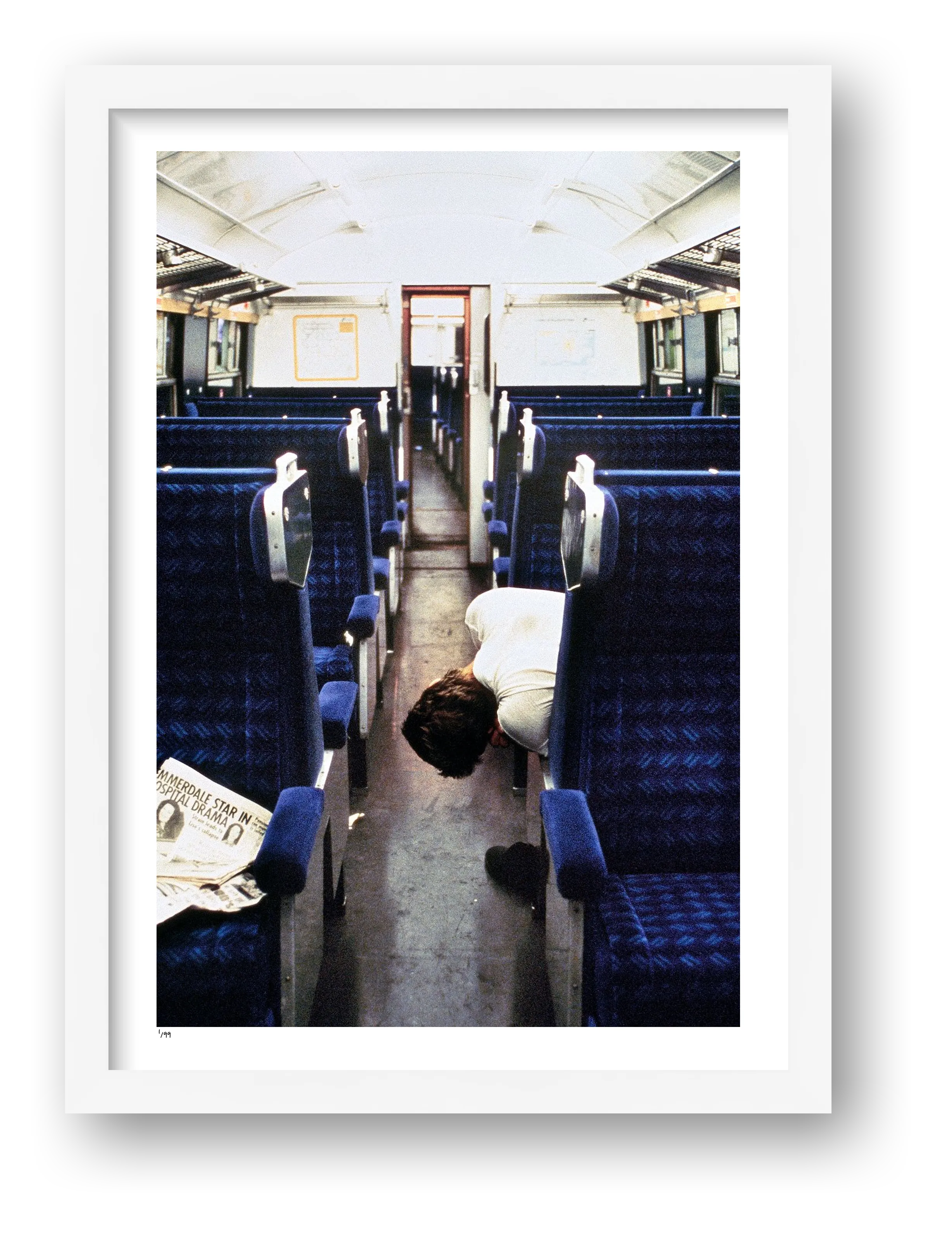 Brighton to London 7.30AM — framed