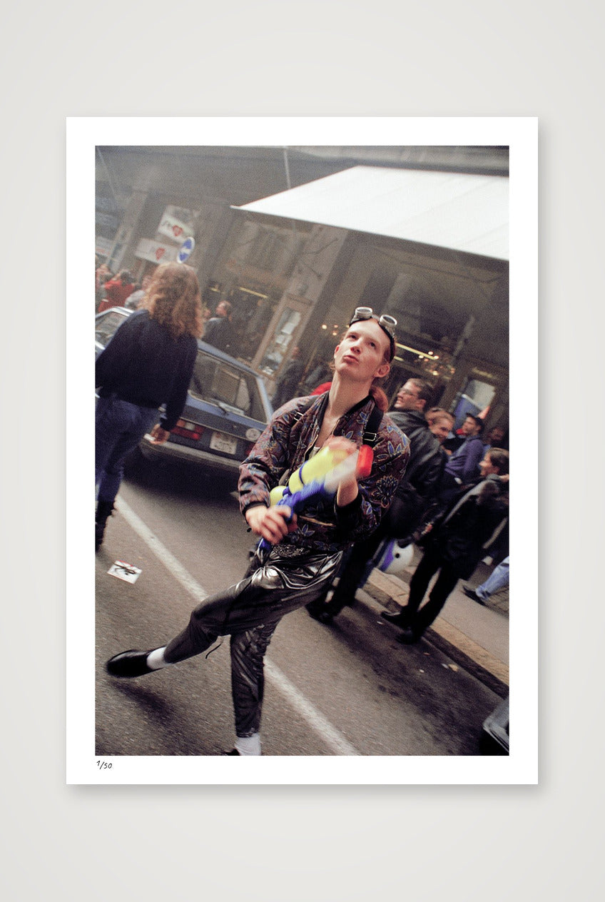 Streetparade 1992 #2 — A3 (30×42cm, 12×17") Print only