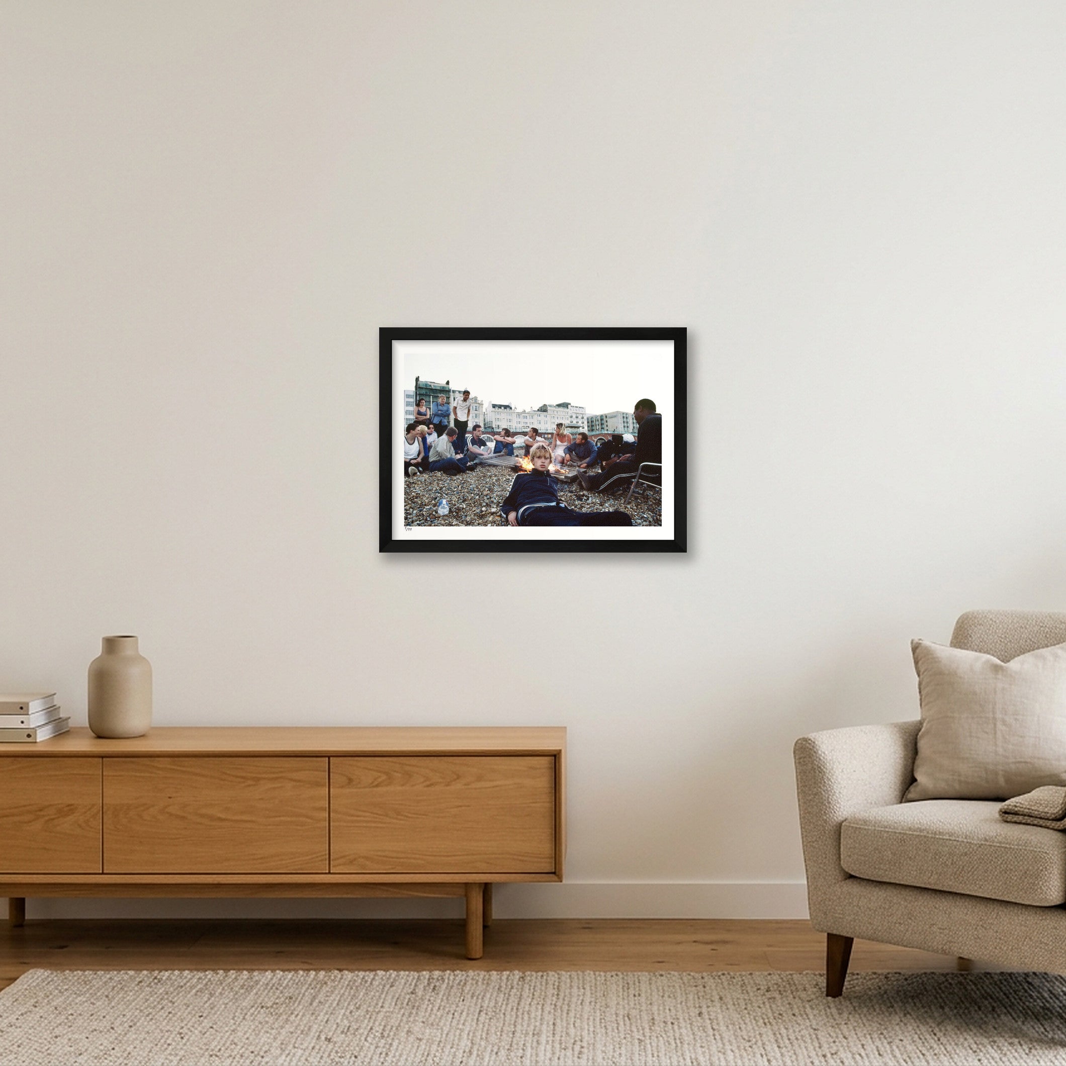 Brighton 5.30AM limited edition — A3 (42×30cm, 17×12") Black Frame
